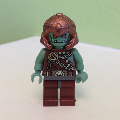 LEGO Minifigure-Fantasy Era - Troll Warrior 8 (Orc)-Castle / Fantasy Era-CAS400-Creative Brick Builders